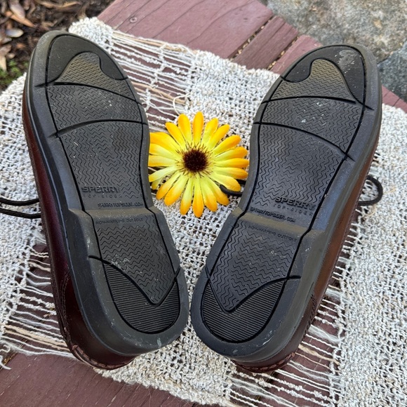 🚤 SPERRY TOP-SIDER; Men’s Dk. Brown Leather Classic Boat Loafers in Sz. 9 - NICE - Picture 8 of 10